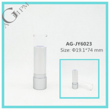 Simple Transparent Lid Circular Lipstick Tube AG-JY6023, Cup Size 11.8/12.1/12.7mm, AGPM Cosmetic Packaging, Custom Color/Logo